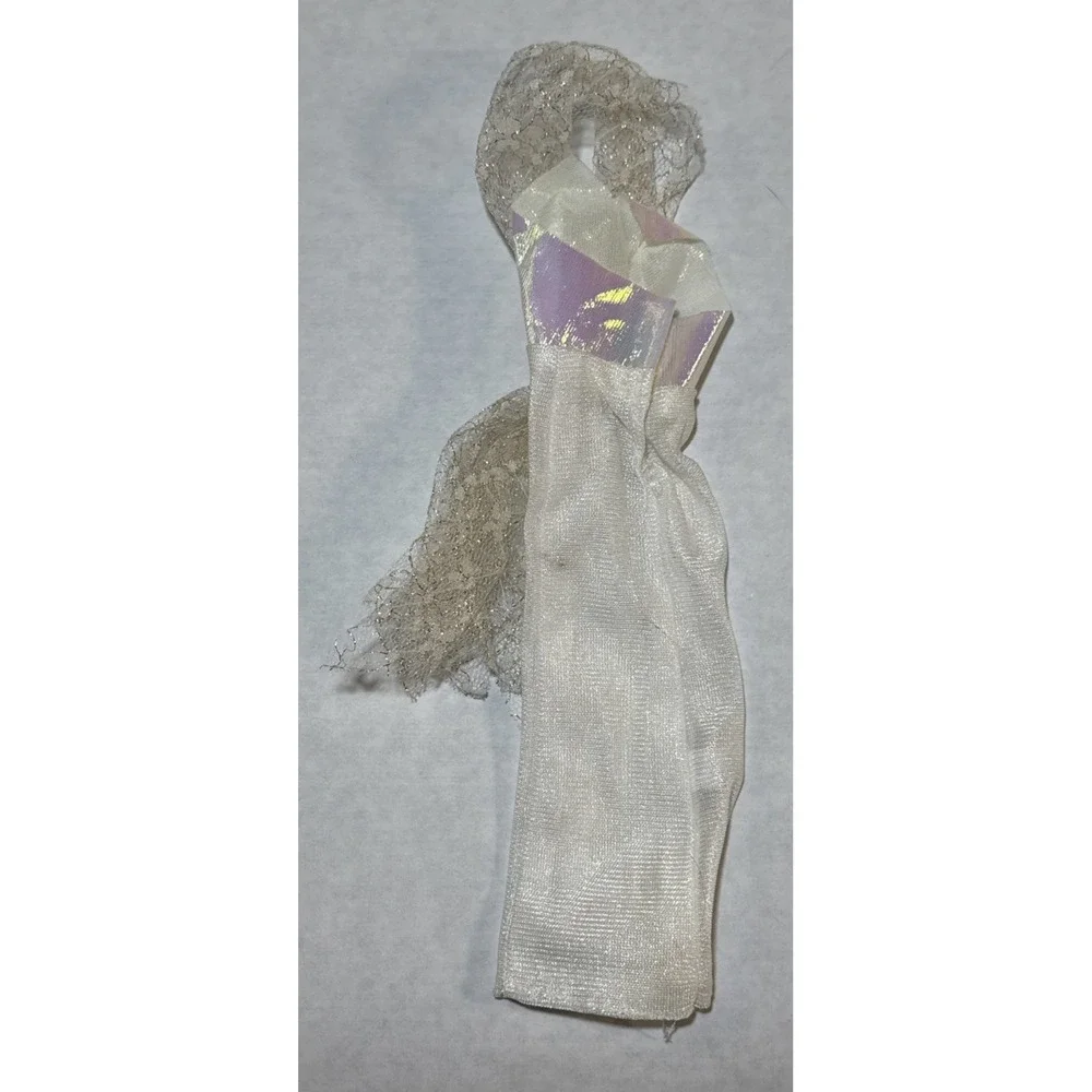 Vintage 80s Donna Fashion Wear Barbie Clone Wedding Dress Outfit Set BB15-23